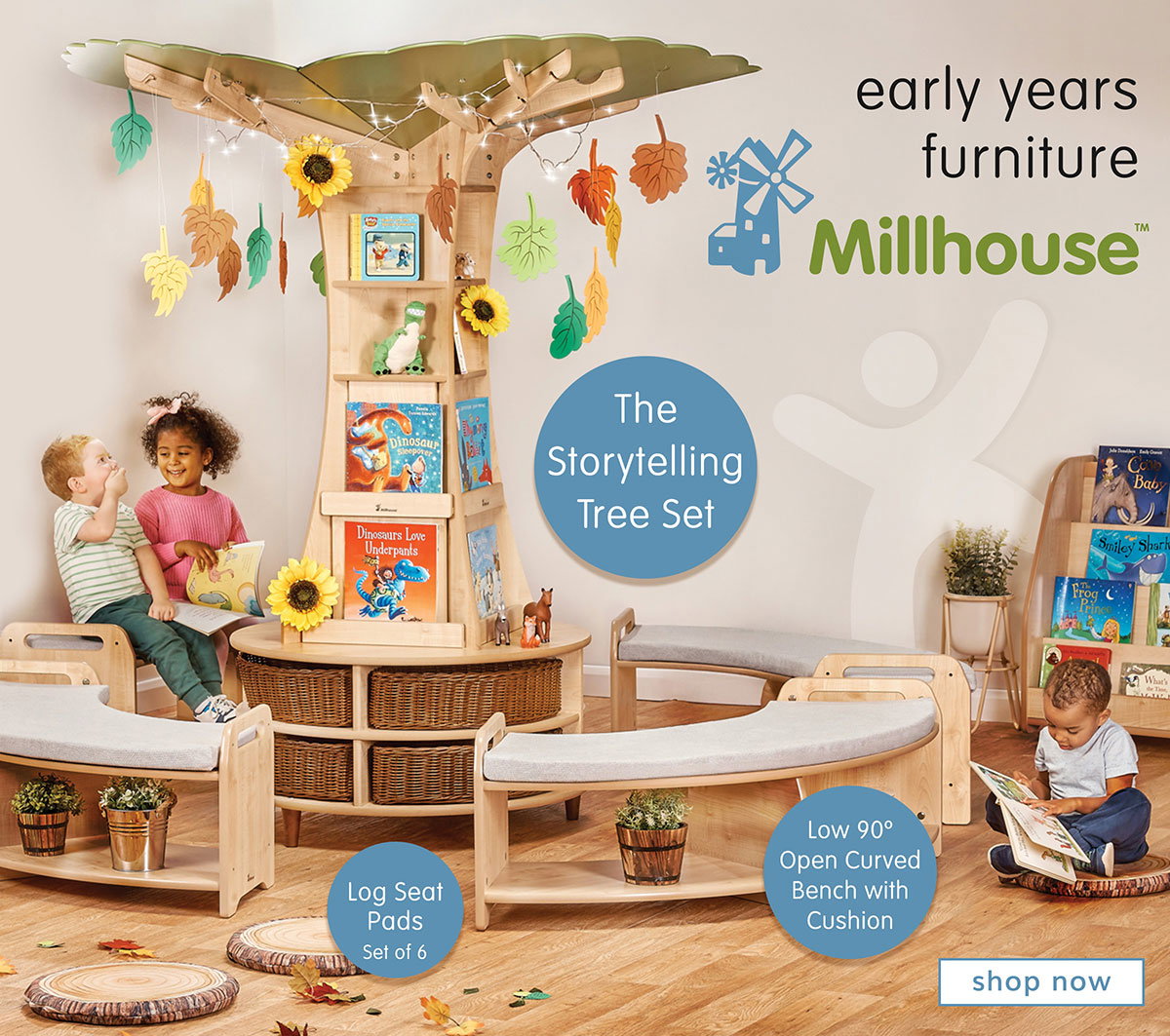 Millhouse™ - where style meets early learning.