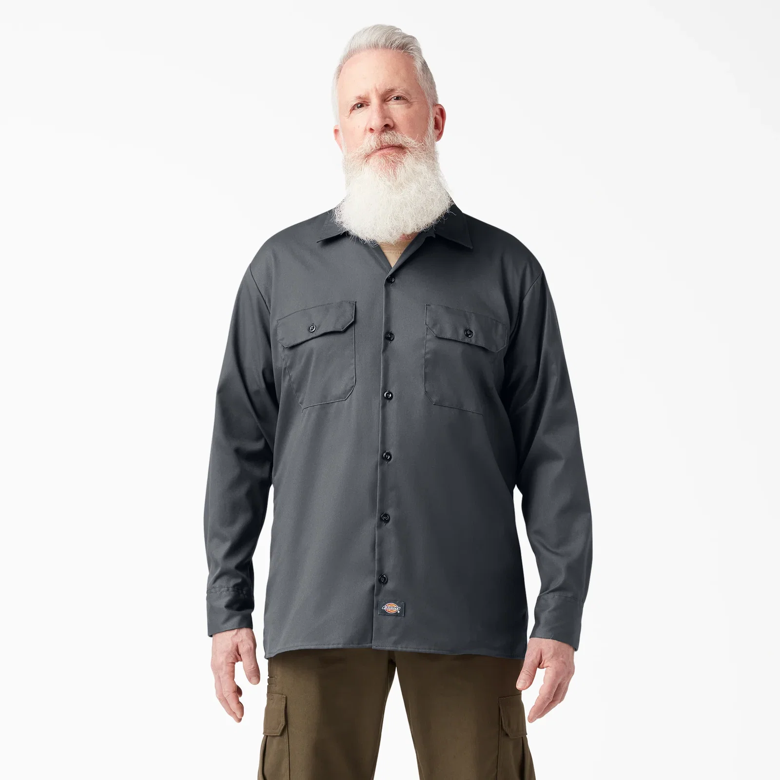 Image of Long Sleeve Work Shirt