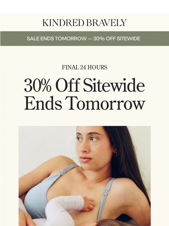 Final 24 Hours ⏰30% Off Sitewide Ends Tomorrow!