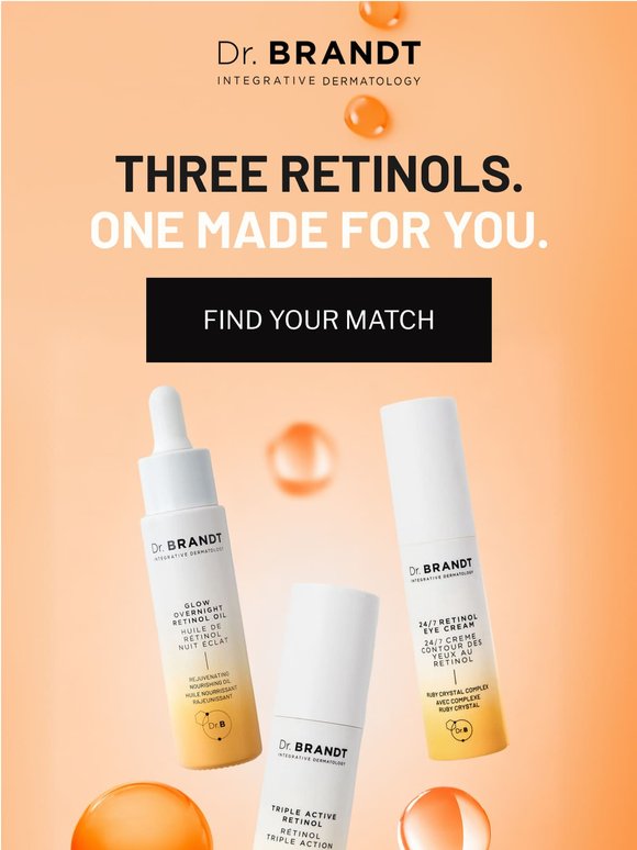 Meet your perfect retinol match.