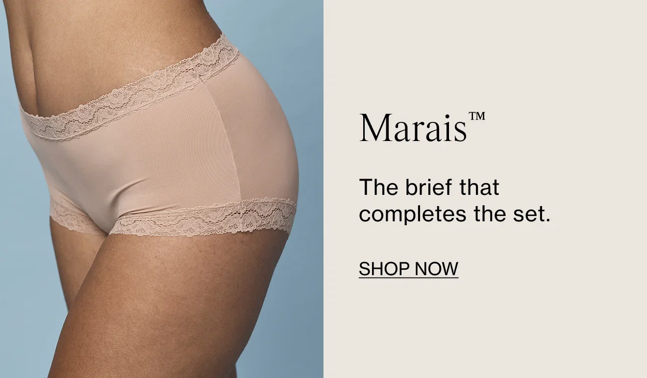 Marais™ The brief that completes the set. Shop Now