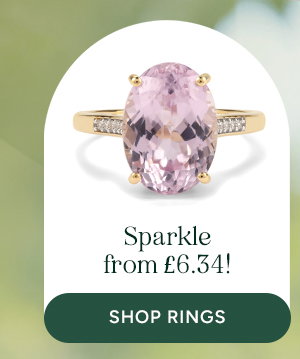Sparkle from £6.34! SHOP RINGS.