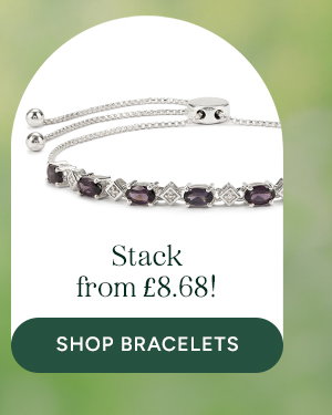 Stack from £8.68! SHOP BRACELETS