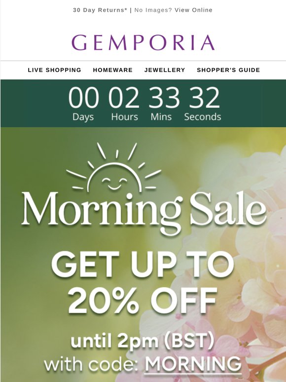 —, your 20% off ends soon! ⏰