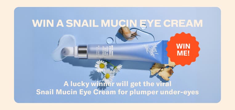 then i met you free gift snail mucin eye cream