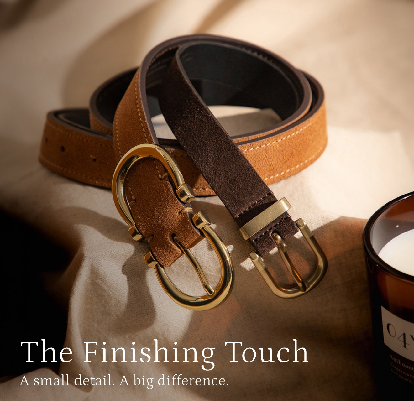 The Finishing Touch: Leather Belt