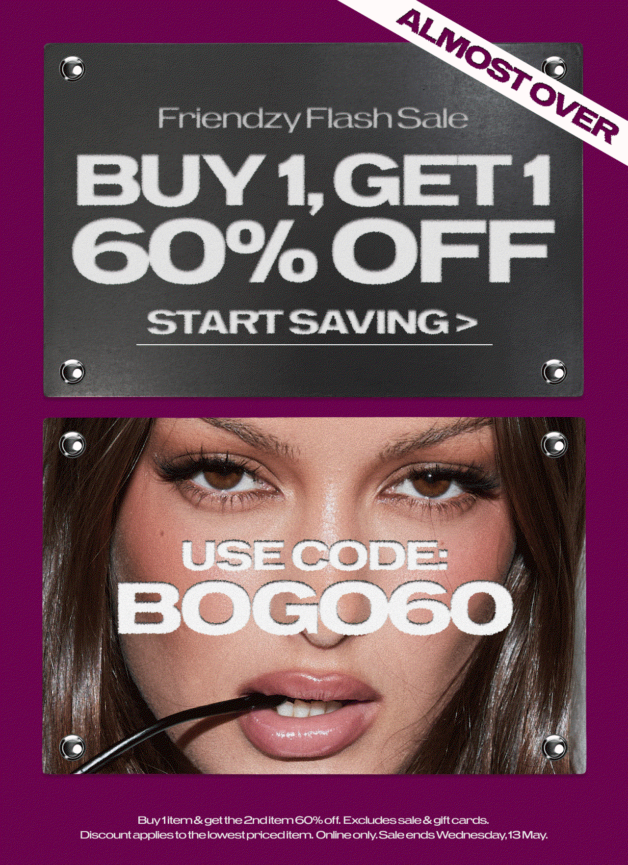 Click here to buy 1, get 1 60% off >