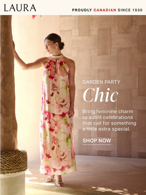 Ready for garden parties?