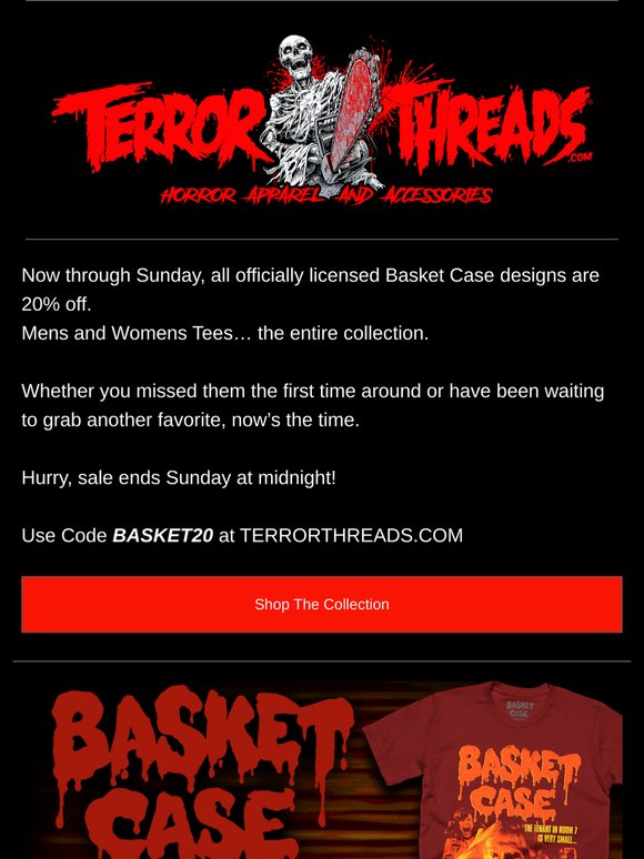All Basket Case Designs 20% Off Through Sunday! 🧺
