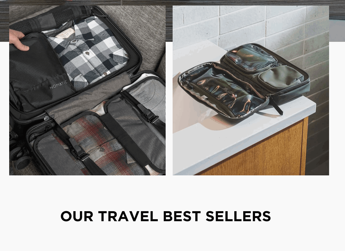 OUR TRAVEL BEST SELLERS