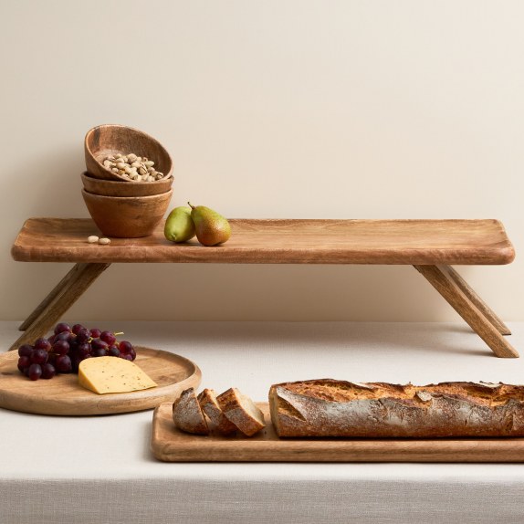 Salisbury & Co Grove Rectangular Platter with Stand