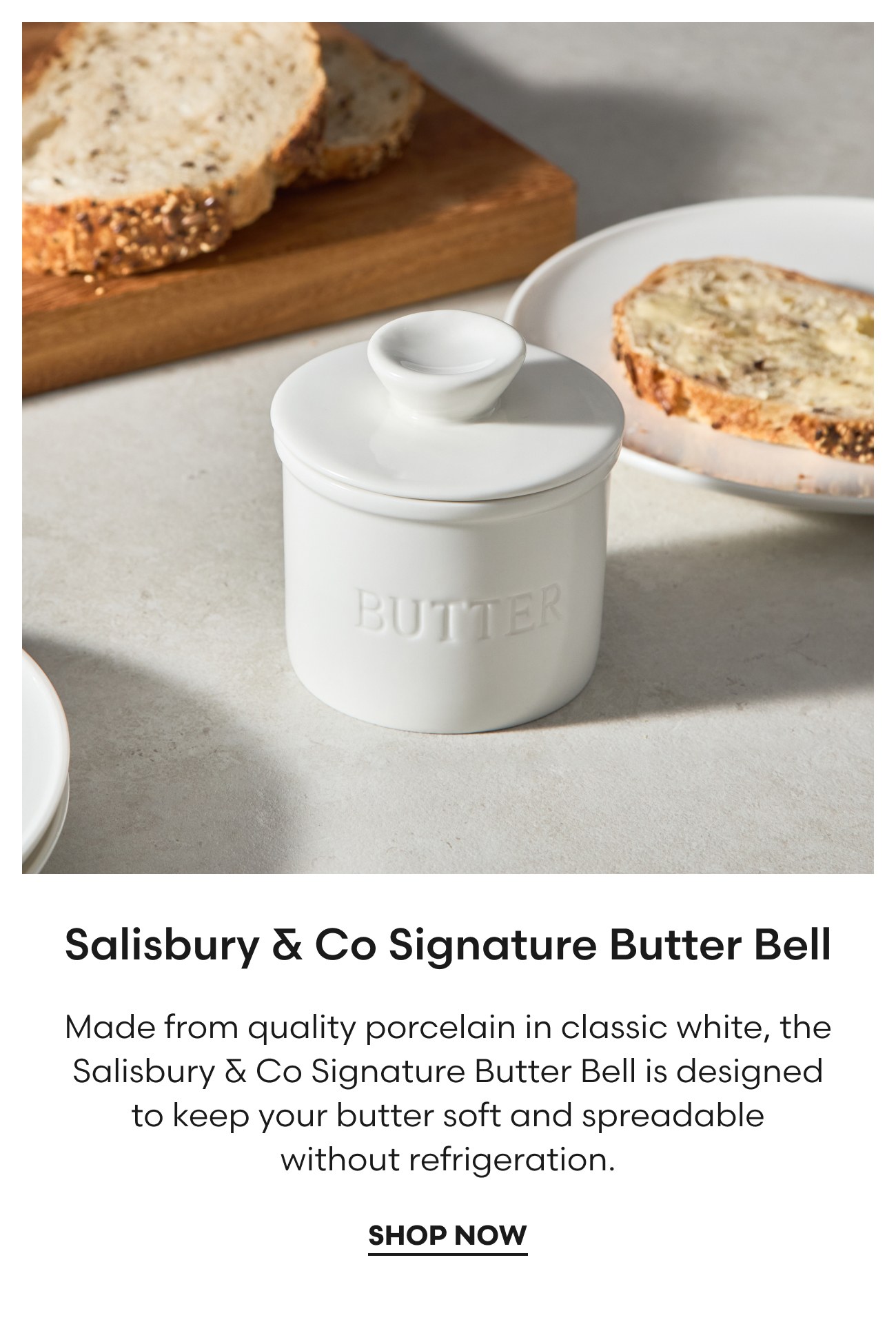 Salisbury & Co Signature Butter Bell