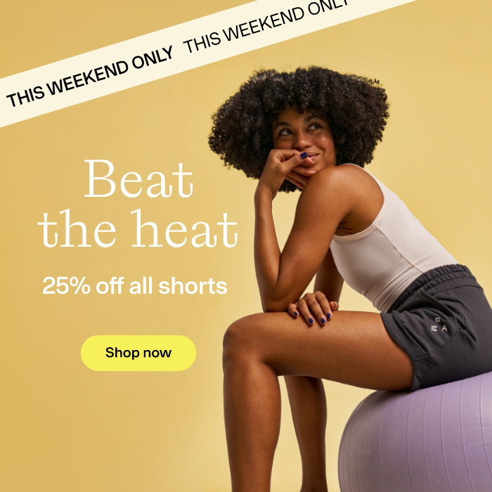 Beat the heat. 25% off all shorts. Shop now.