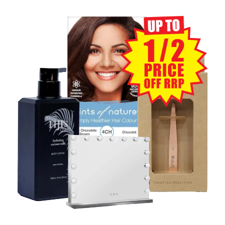 Up to ½ price off RRP Beauty favourites