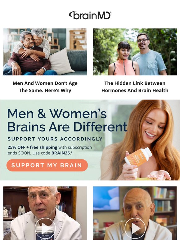 Men & Women Age Differently. Here’s Why