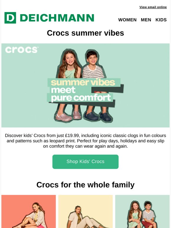 Kids’ Crocs from £19.99 😍