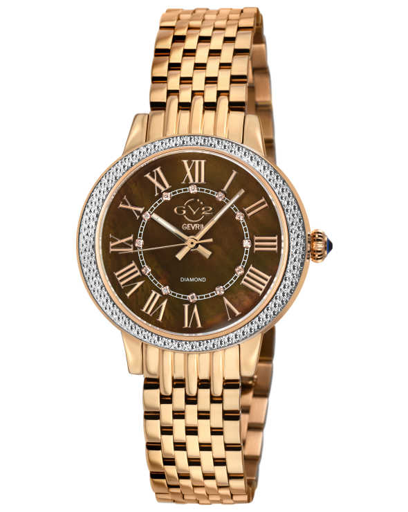 GV2 by Gevril Astor III Diamond Women's Watch 9157B