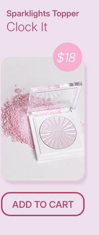 Sparklights topper - clock it 