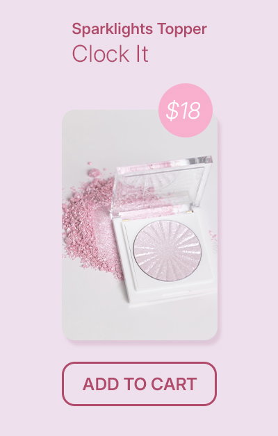 Sparklights topper - clock it 