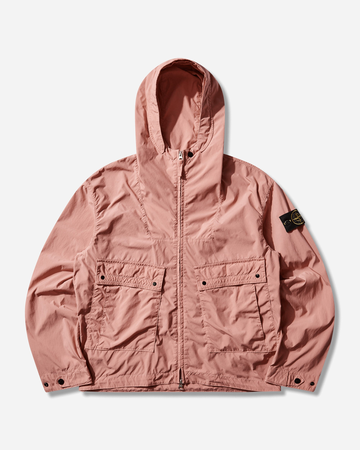 Men's Light Compact Touch Poly-TC Hooded Jacket Oleander