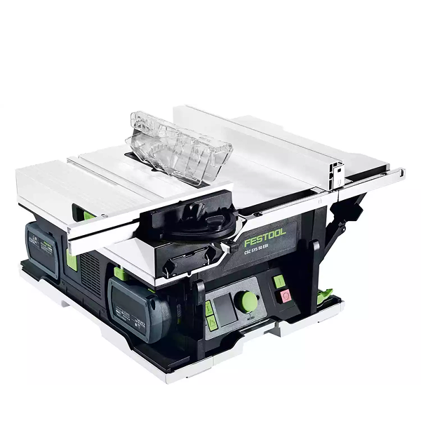 Festool CSC SYS 50 EBI-Plus 36V (2x18V) Accu tafelcirkelzaag set (2x 5,0Ah) incl. accessoires