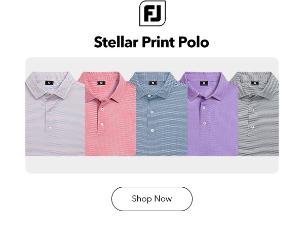 Stellar Print Polo by FootJoy | Shop Now 