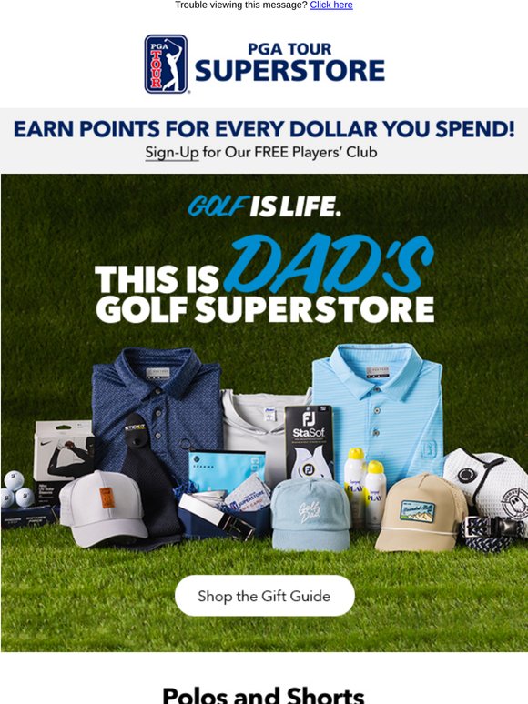 Just Launched: Father’s Day Gift Guide ⛳