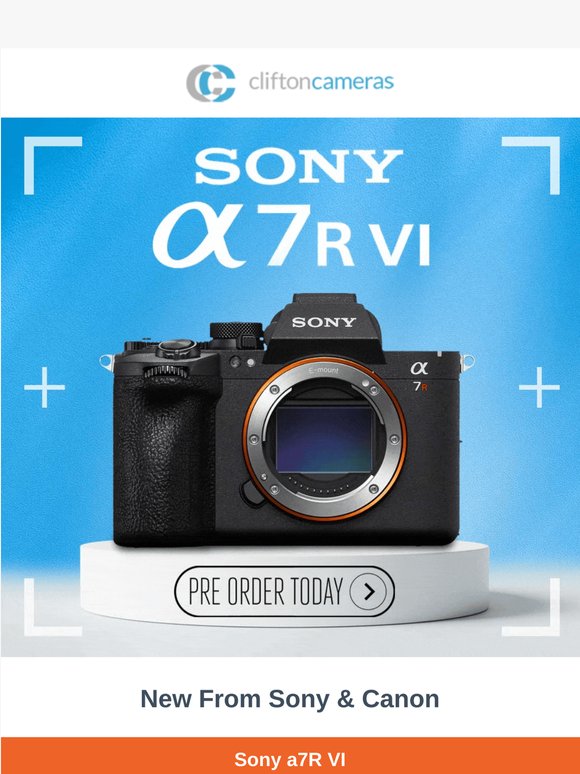 Two HUGE Launches from Sony & Canon You Can't Miss! 🚀