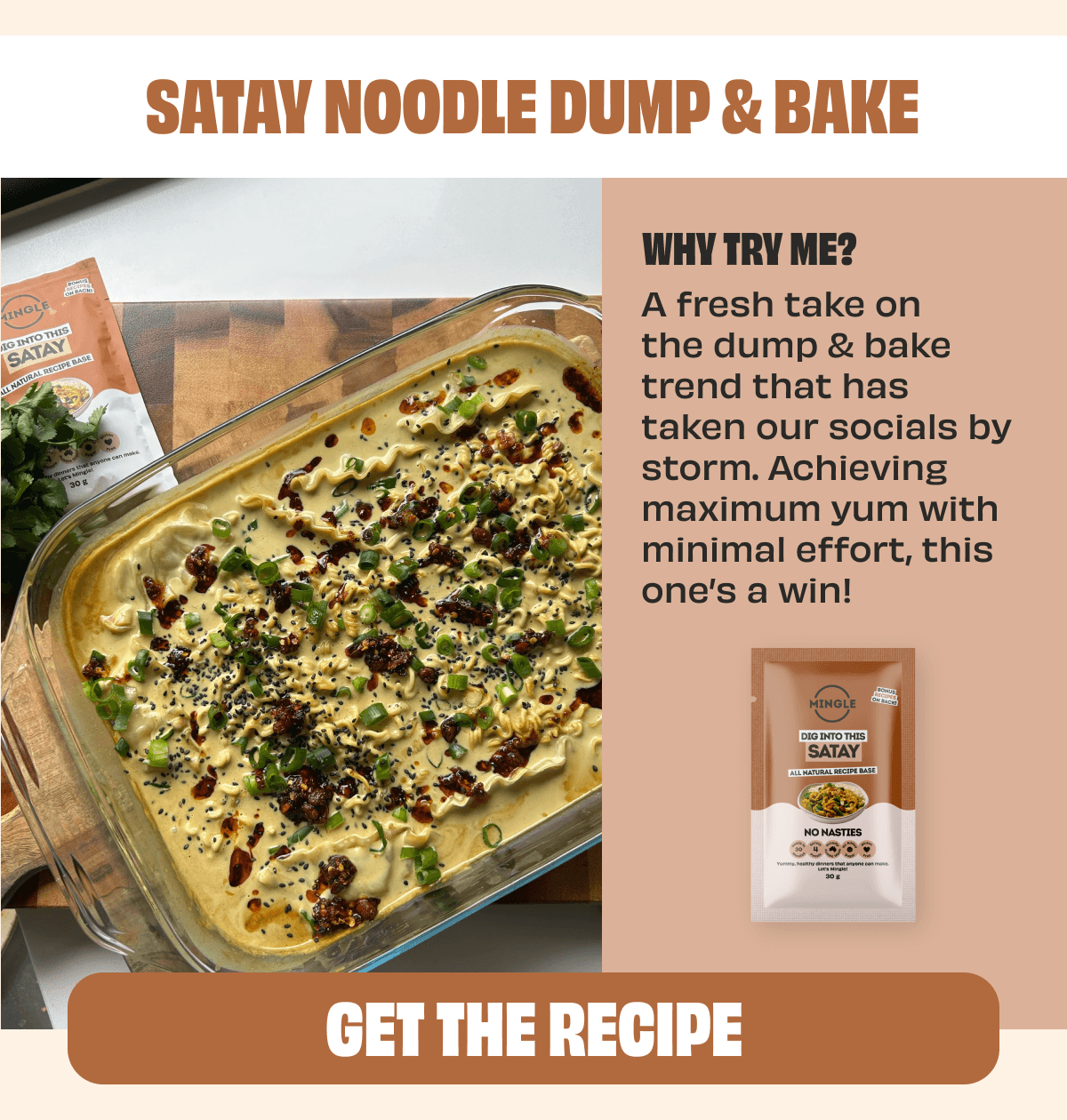 Satay Noodle Dump & Bake