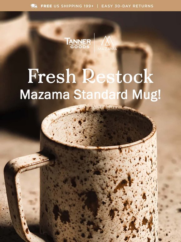 Grab Your Mazama Mug Before It's Gone! ☕