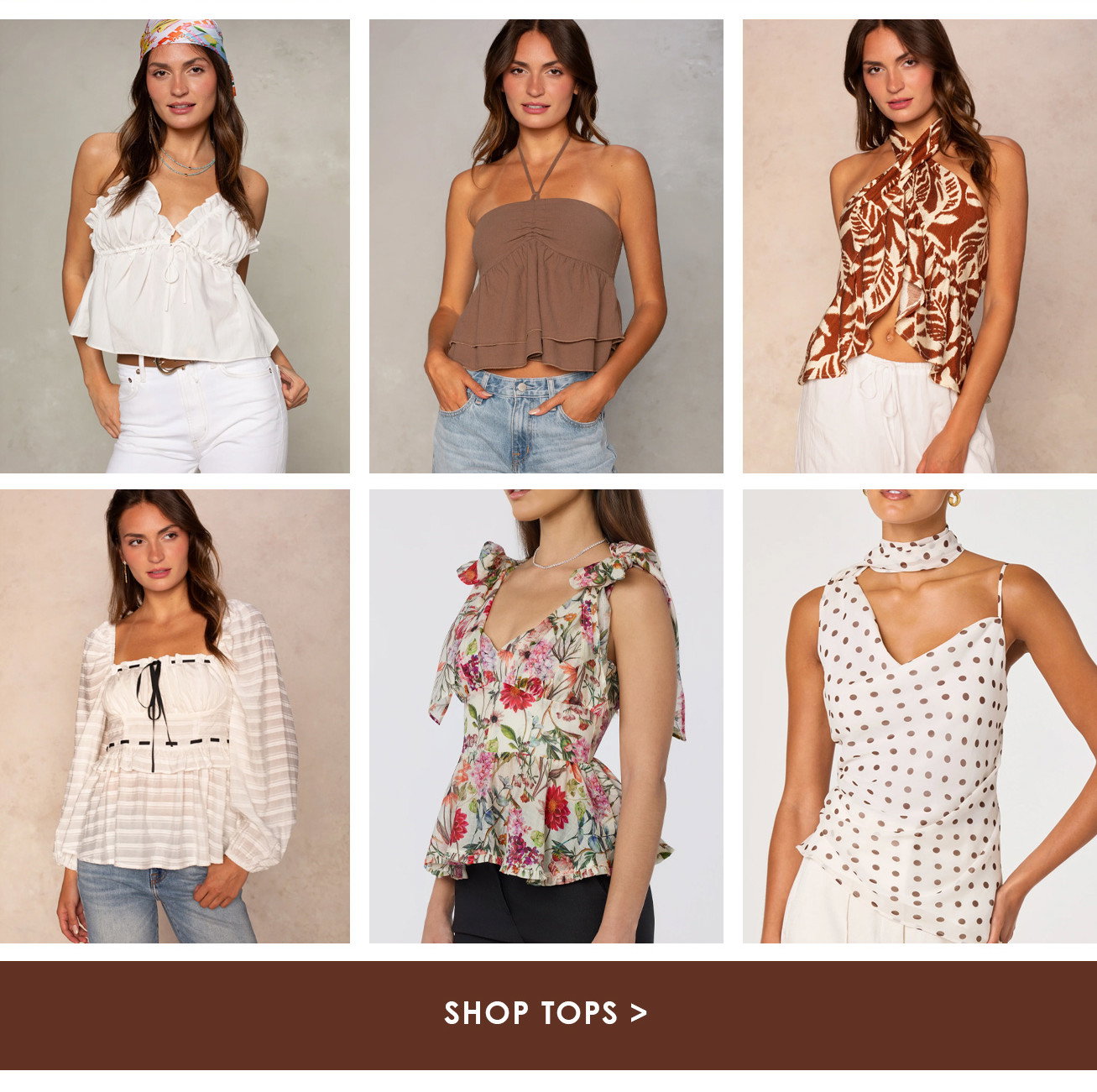 SHOP TOPS > 