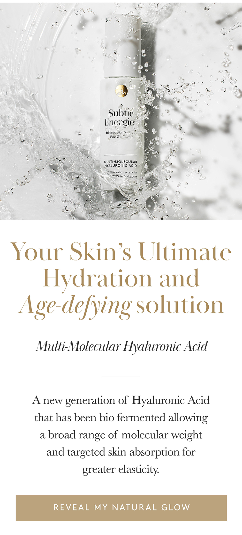 Plumper & Firmer Skin in 3 effortless steps