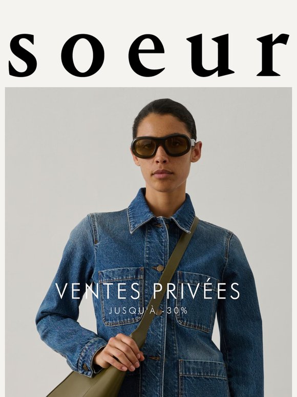 VENTES PRIVÉES I Jusqu'à -30%