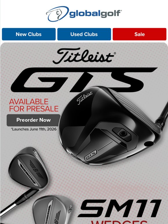 Meet the New Titleist GTS