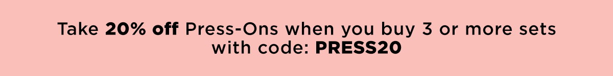 NEW: Press Ons