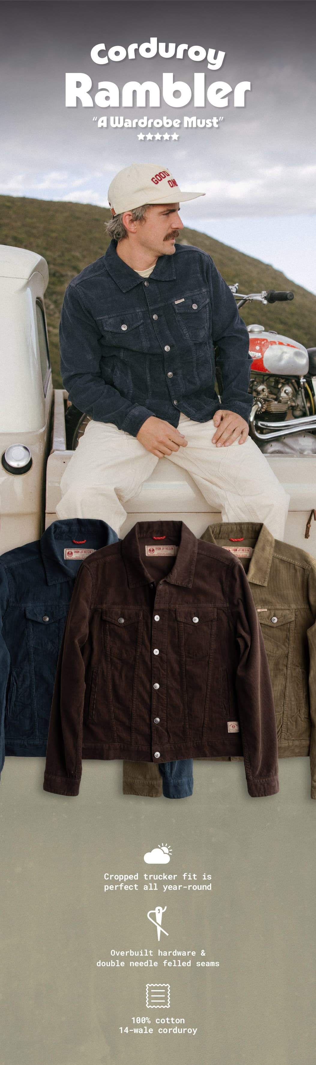 Corduroy Rambler Jacket