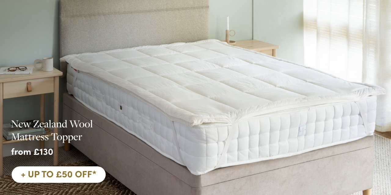 New Zealand Mitchell Wool Mattress Topper