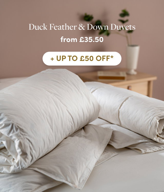 Duck Feather & Down Pillows