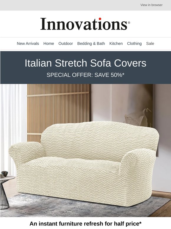 Protect or Refresh your Sofa in Minutes!