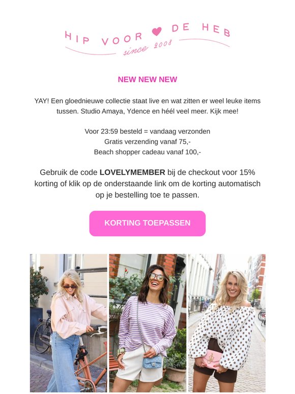 100+ nieuwe items: Ydence, Studio Amaya en meer!