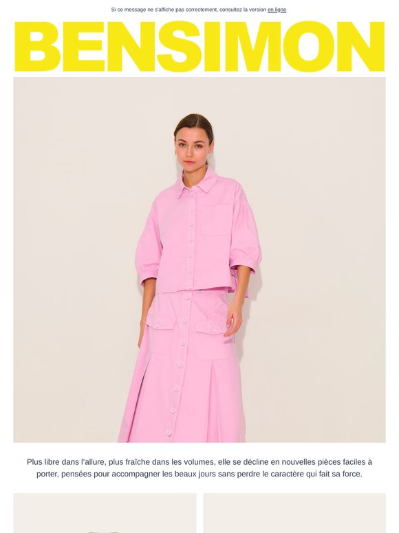 La gabardine prend ses quartiers d’été chez Bensimon
