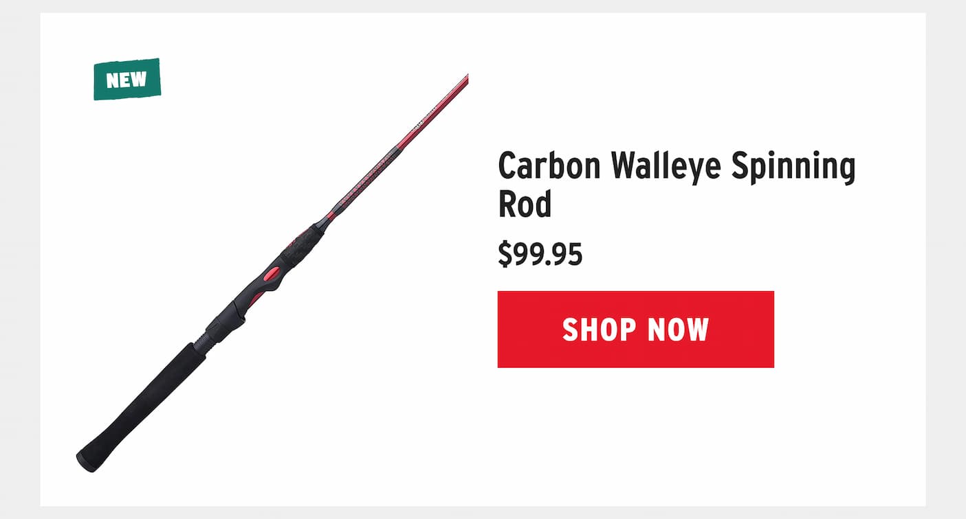 Carbon Walleye Spinning Rod