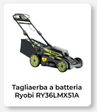 Ryobi RY36LMX51A-160 - Tagliaerba semovente a batteria - MAX POWER 36V/6Ah - Taglio 51 cm