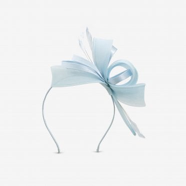 Jon Richard Medium Sky Blue Fascinator Headband