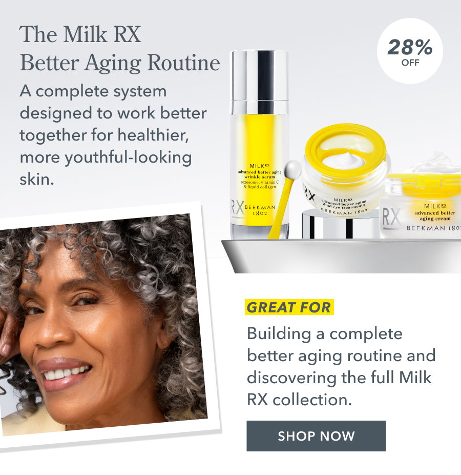 The Milk RX Better Aging Routine - 28% OFF