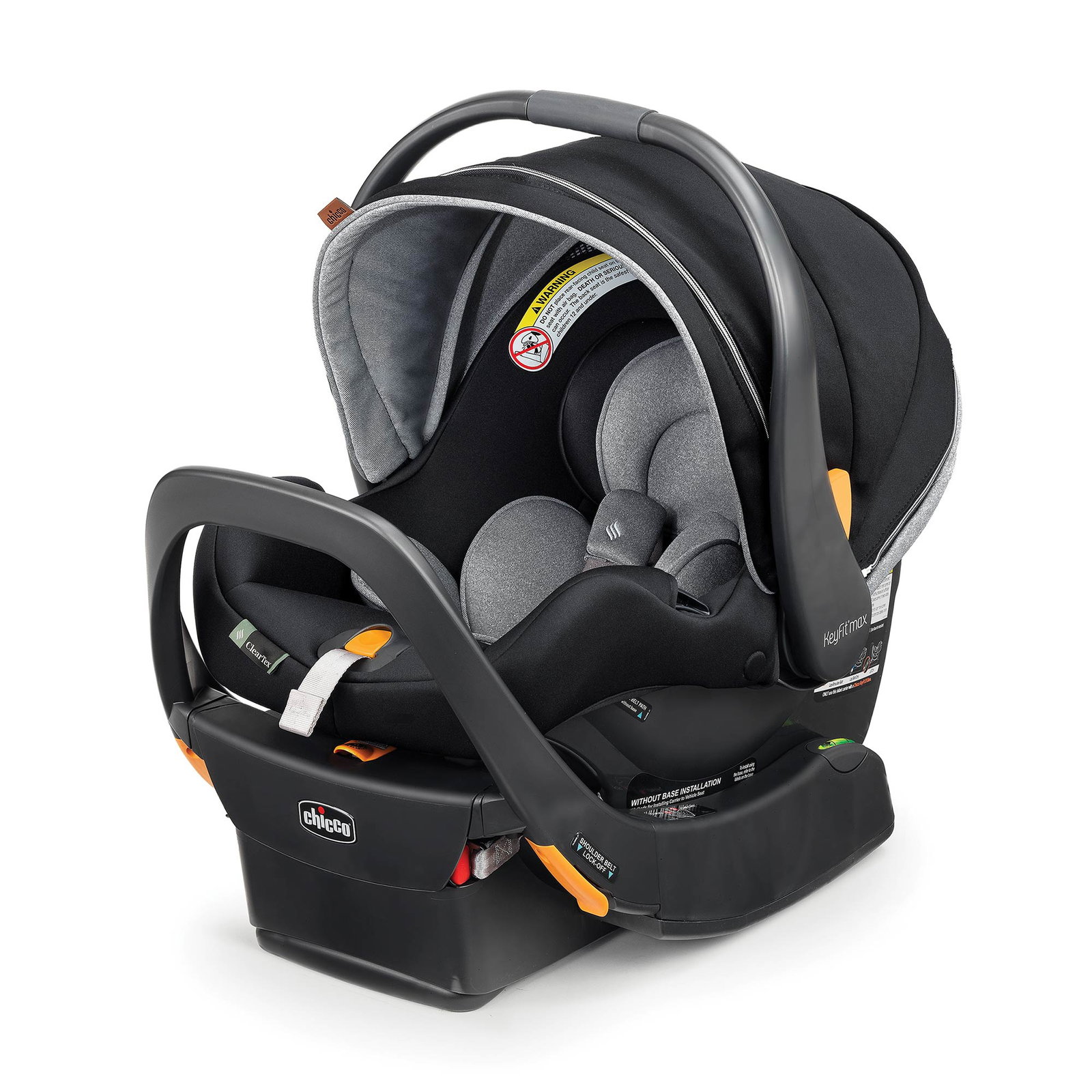 Image of KeyFit Max Zip ClearTex Infant Car Seat - Apex
