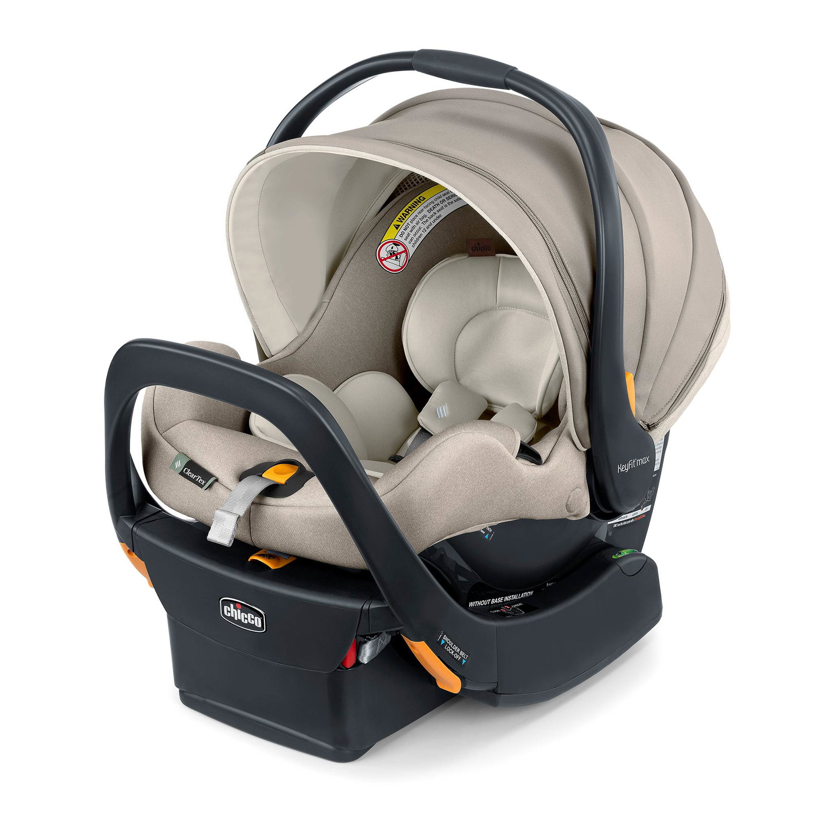 Image of KeyFit Max Zip ClearTex Infant Car Seat - Sierra