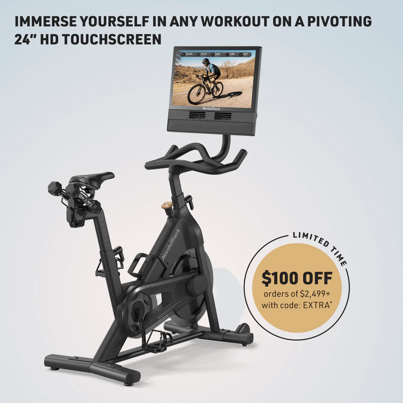 Image of NordicTrack 24 Studio Bike