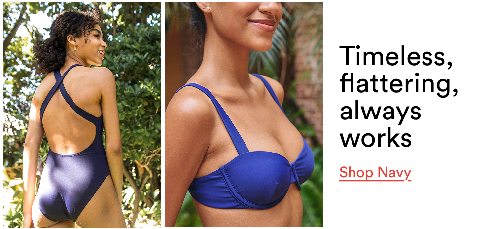 Timeless, flattering, always works [SHOP NAVY]