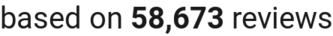 number of reviews